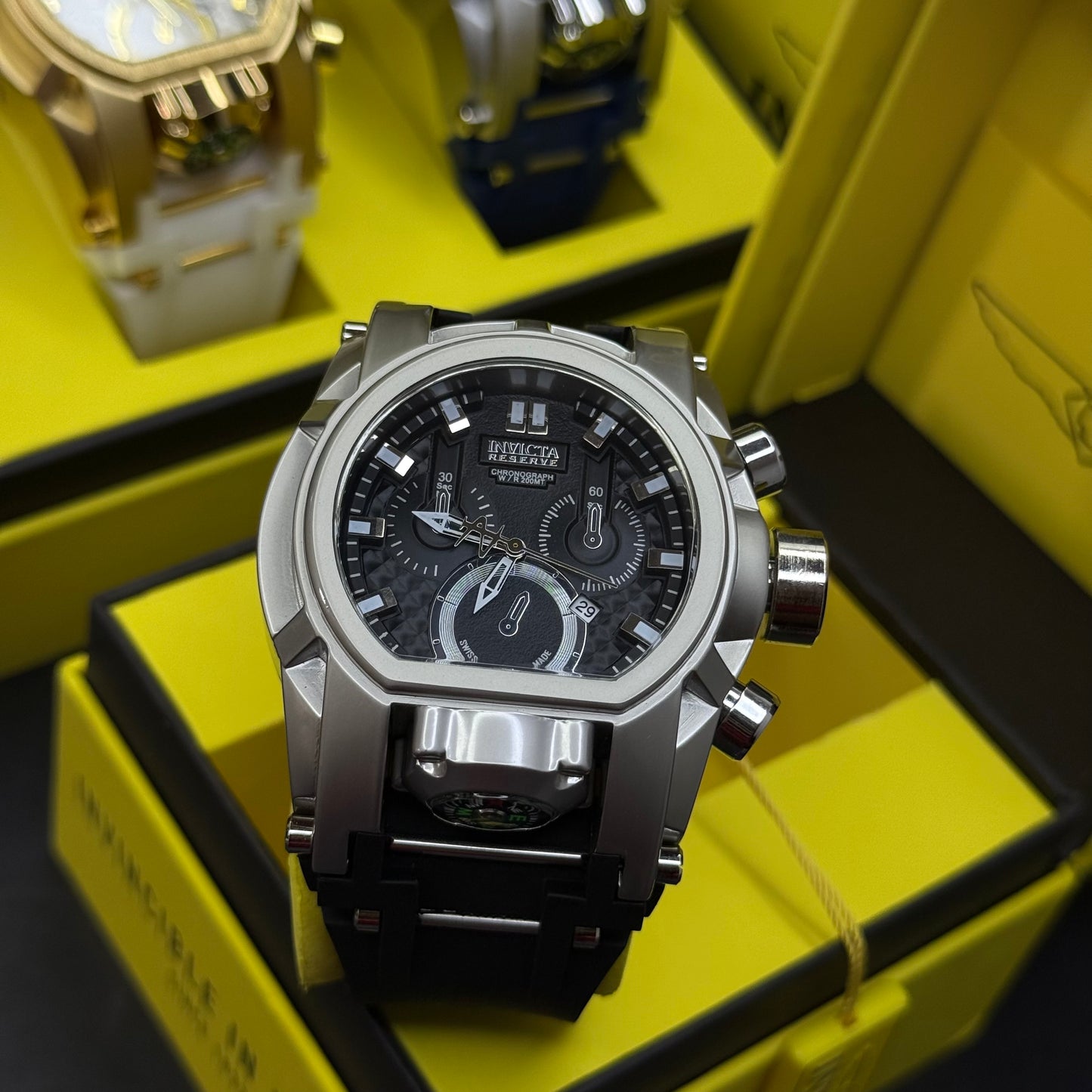 INVICTA BOLT ZEUS GOMA PARA HOMBRE REF-NPN