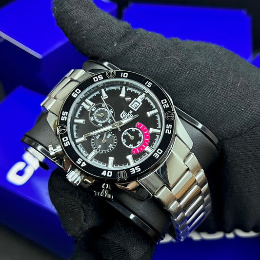 CASIO EDIFICE EFR 558  FUNCIONAL PARA HOMBRE REF-PN1