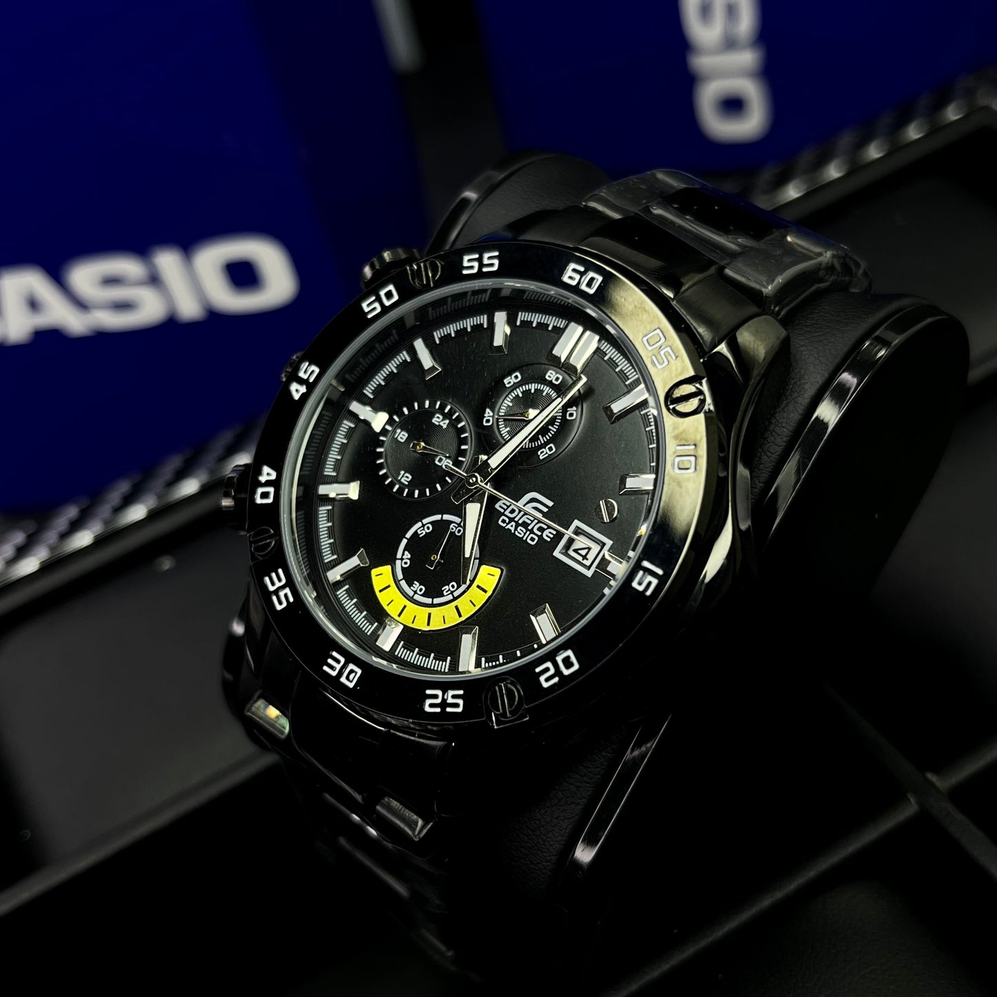 CASIO EDIFICE EFR 558  FUNCIONAL PARA HOMBRE REF-N