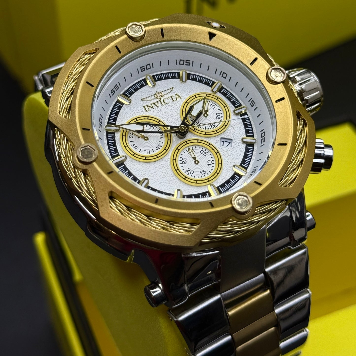 INVICTA BOLT RESERVE ACERO PARA HOMBRE REF-BB