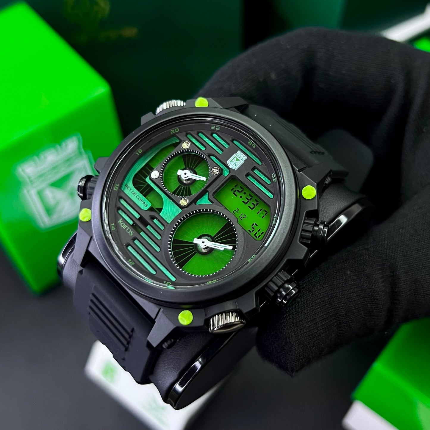 KAIROS ORIGINAL DEL ATLETICO NACIONAL DOBLE PULSO PARA HOMBRE