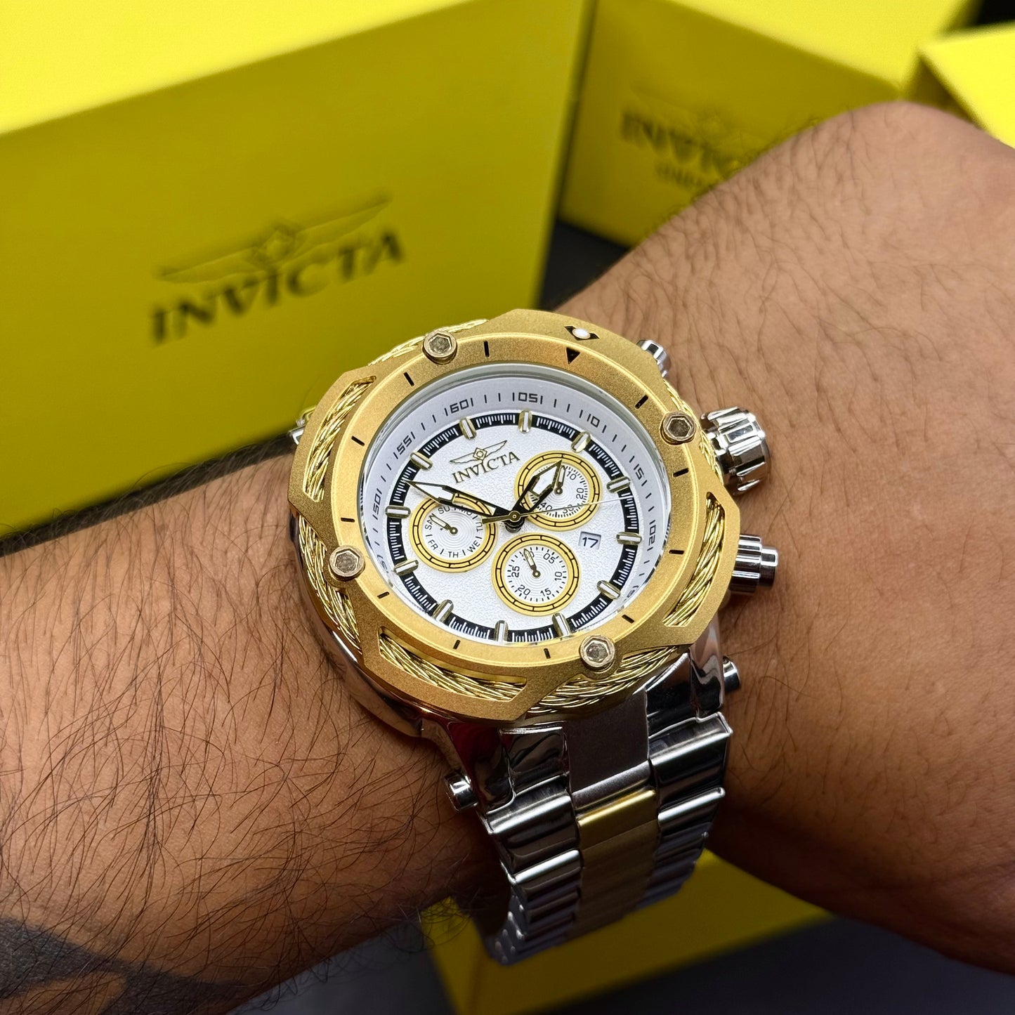INVICTA BOLT RESERVE ACERO PARA HOMBRE REF-BB