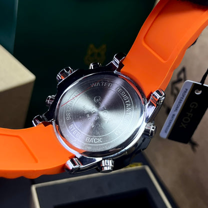 G FOX ORIGINAL DOBLE HORA POR INVICTA SUMERGIBLE PARA HOMBRE REF-1976G2-NA