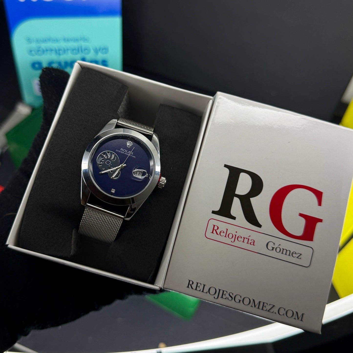 RLX DAY DATE MALLA PARA HOMBRE - REF-PA