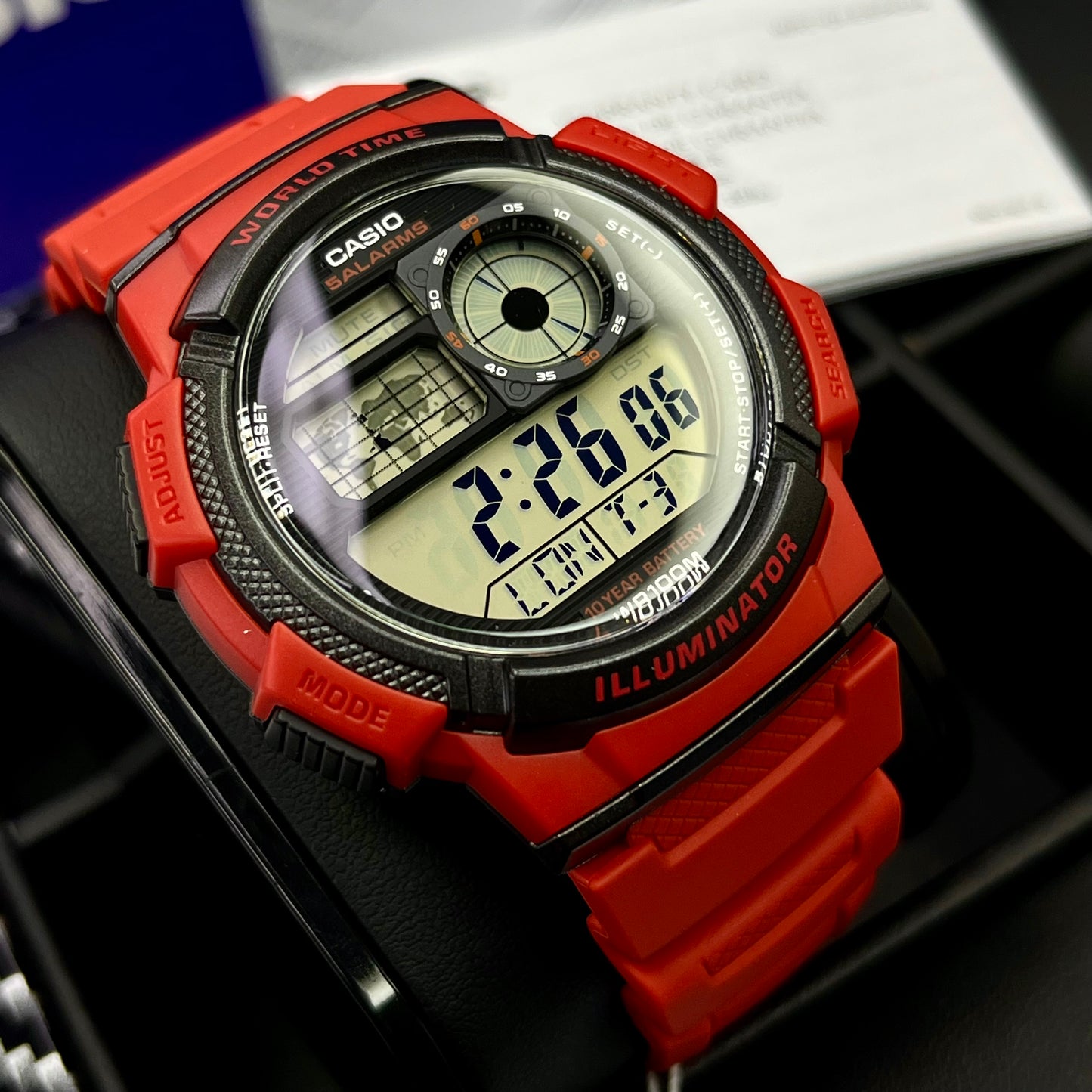 CASIO ORIGINAL PARA HOMBRE REF-AE-1000W-4A