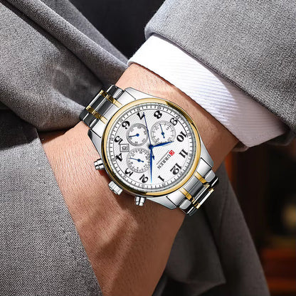 CURREN ORIGINAL FUNCIONAL PARA HOMBRE REF 8466- BB