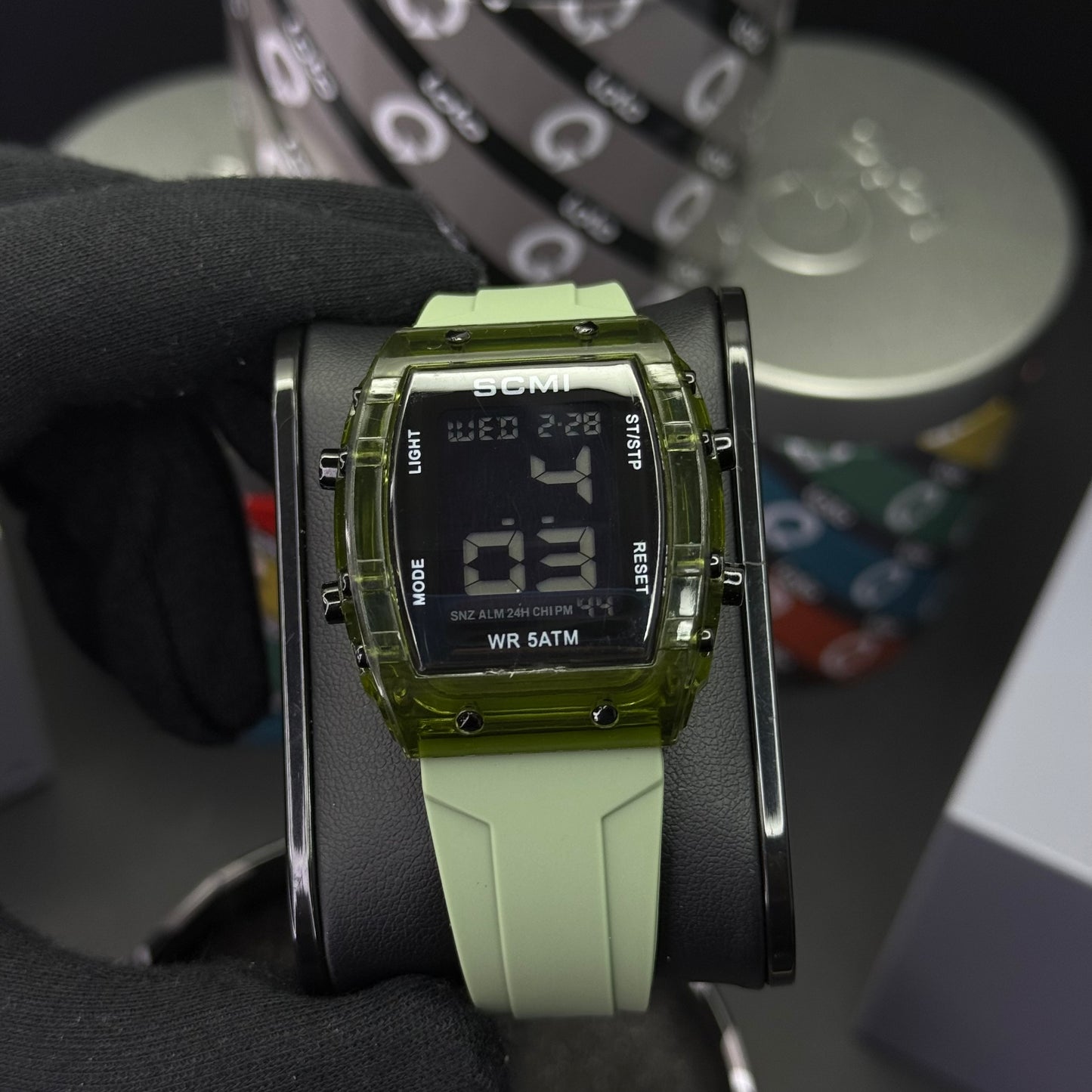 NAVIFORCE x SCMI DIGITAL SUMERGIBLE PARA DAMA REF-V