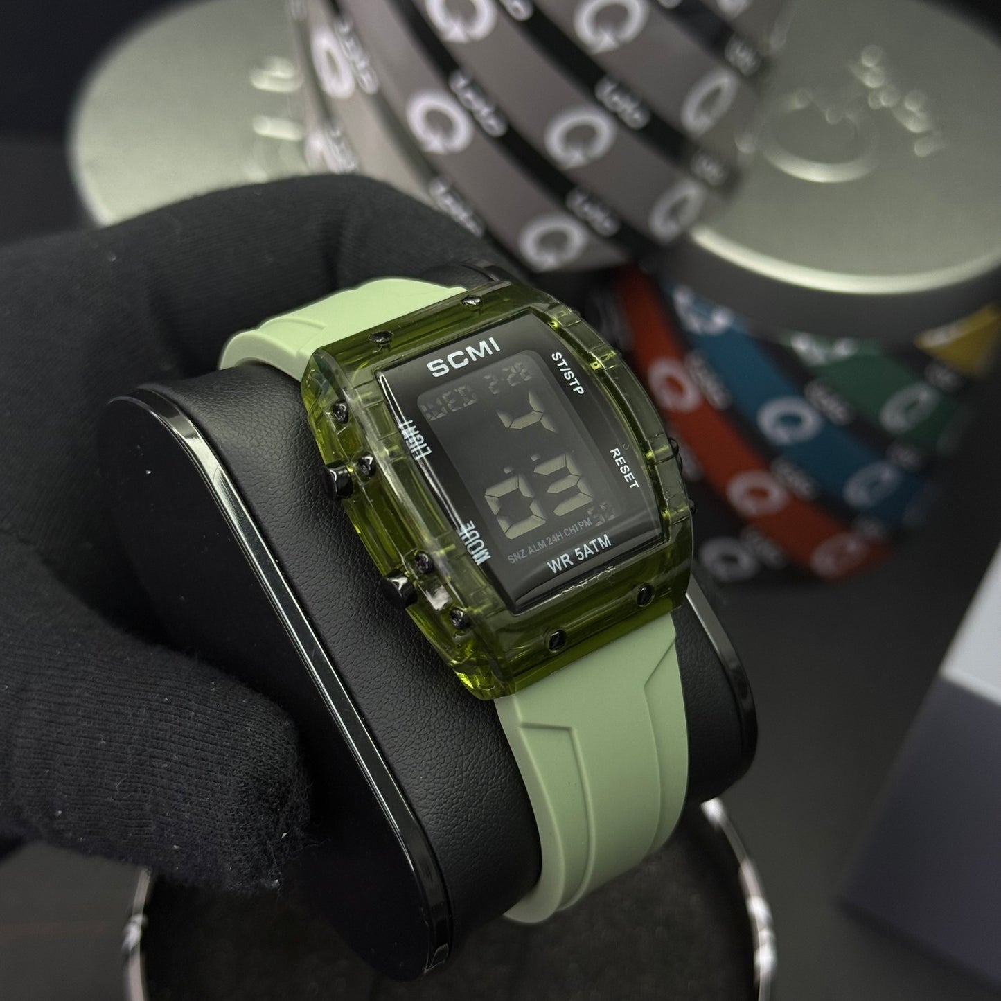 NAVIFORCE x SCMI DIGITAL SUMERGIBLE PARA DAMA REF-V