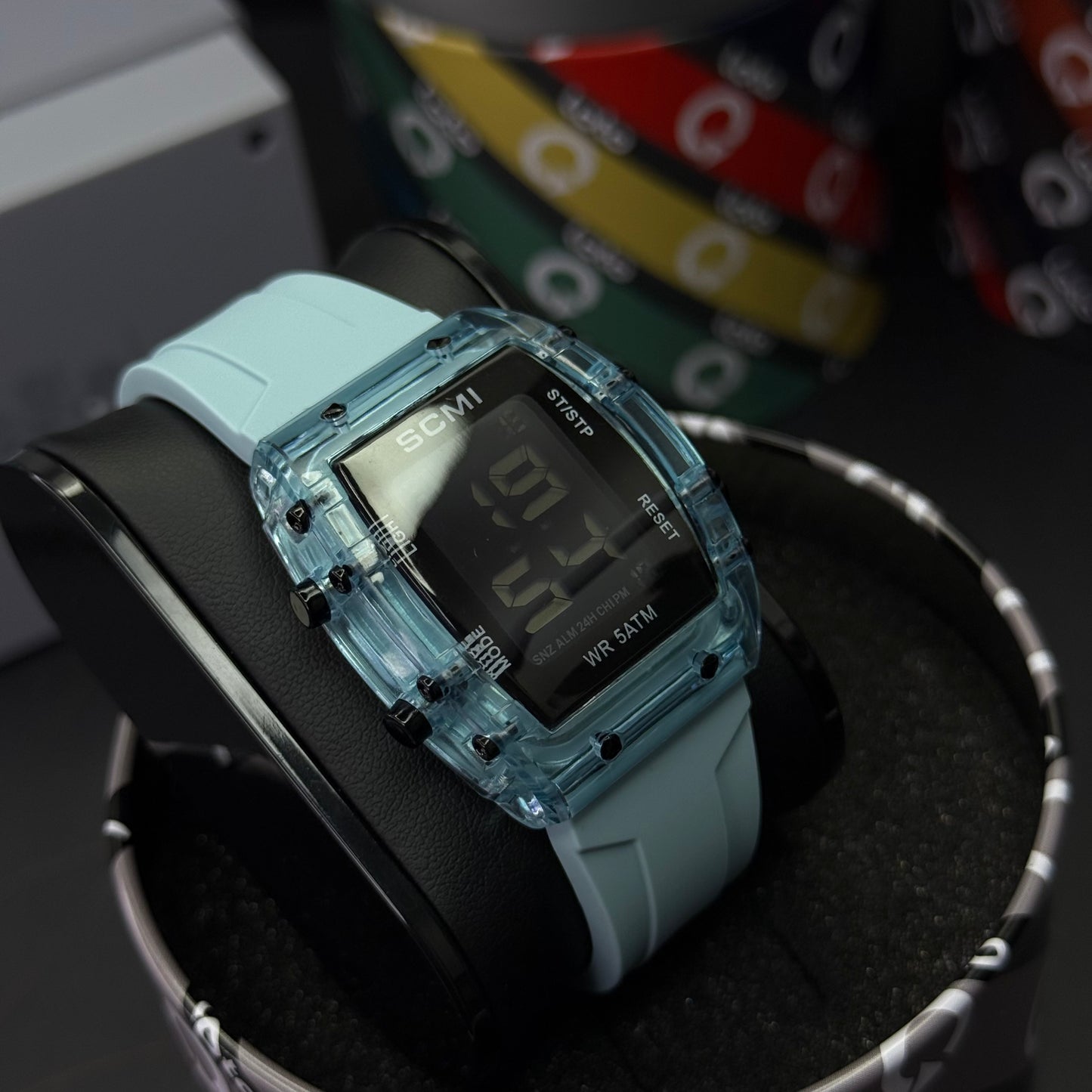 NAVIFORCE x SCMI DIGITAL SUMERGIBLE PARA DAMA REF-A