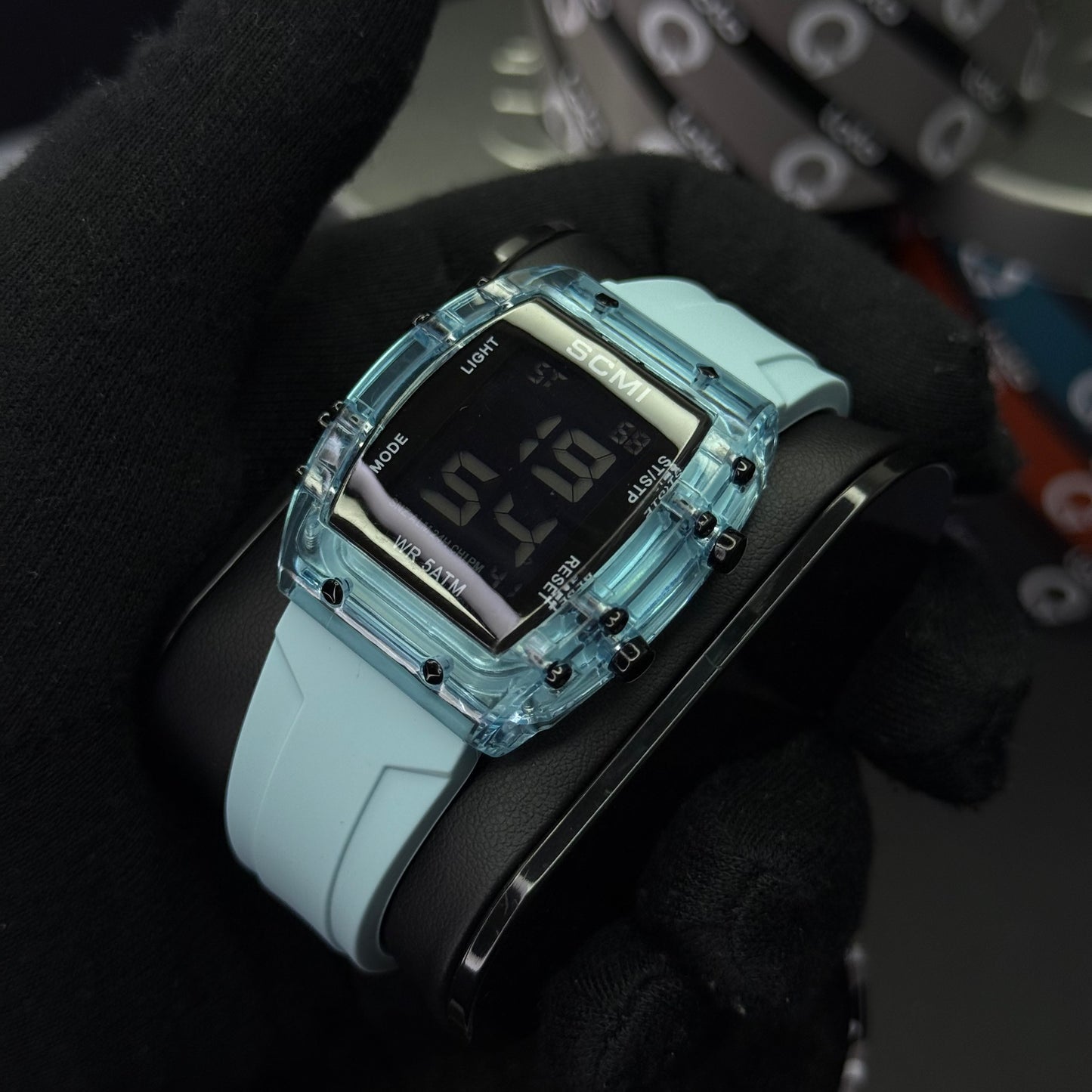 NAVIFORCE x SCMI DIGITAL SUMERGIBLE PARA DAMA REF-A