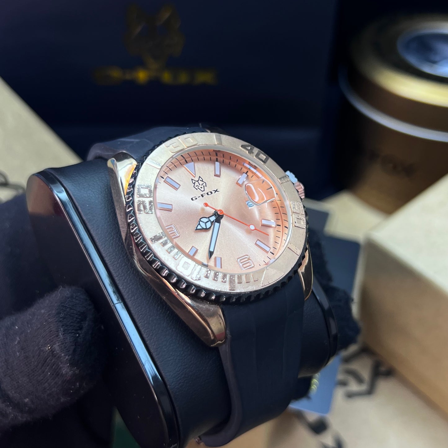 G FOX ORIGINAL x RLX SUMERGIBLE UNISEX REF-70583-NOR