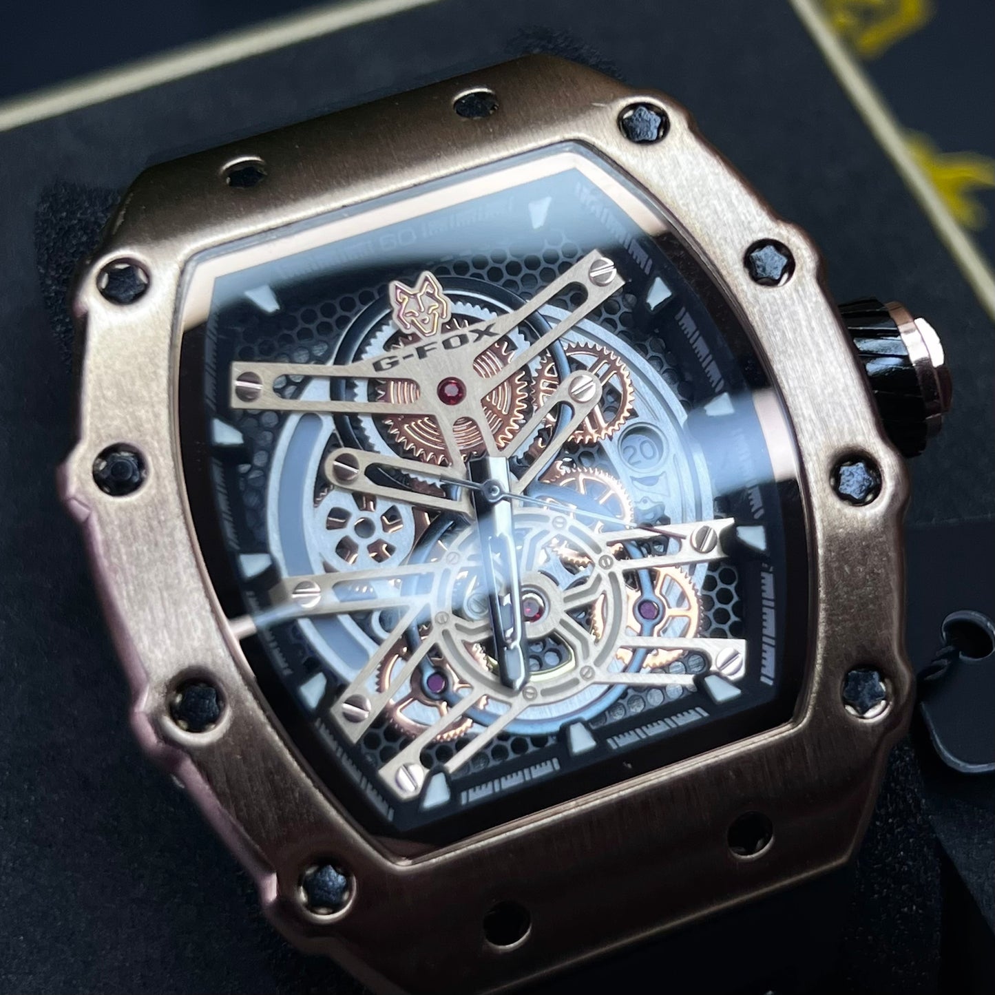 G FOX ORIGINAL x RICHARD MILLER SUMERGIBLE PARA HOMBRE REF-5095-NOR