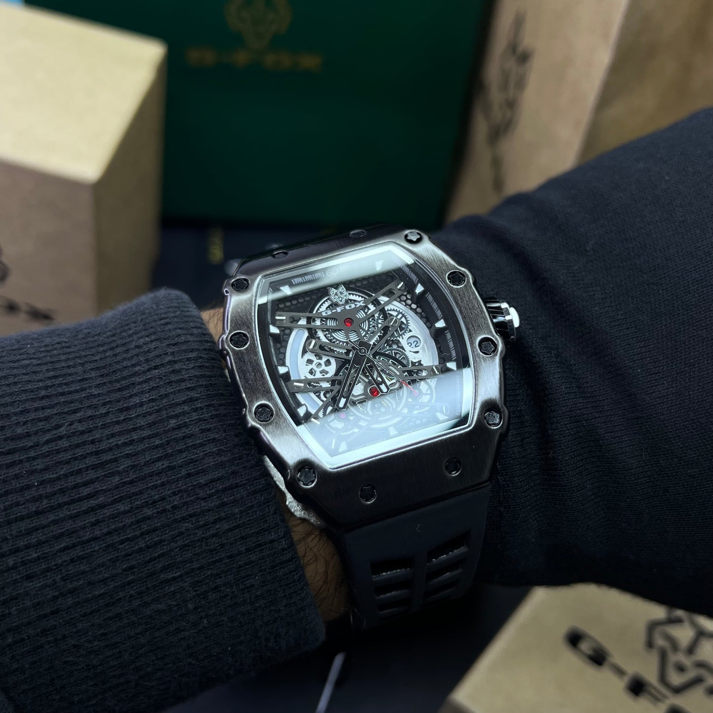 G FOX ORIGINAL x RICHARD MILLER SUMERGIBLE PARA HOMBRE REF-5095-NN