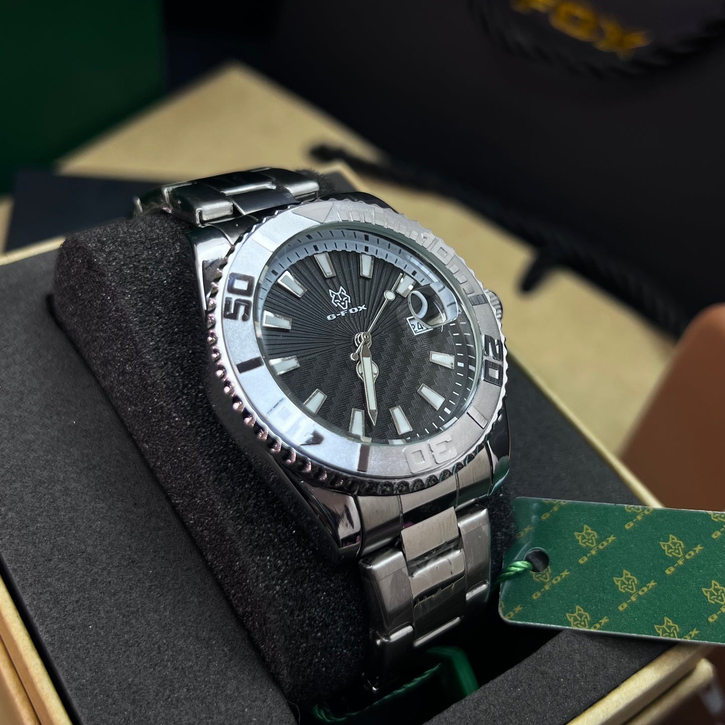 G FOX ORIGINAL x RLX SUMERGIBLE PARA HOMBRE REF-SIMULACION 70583-PN