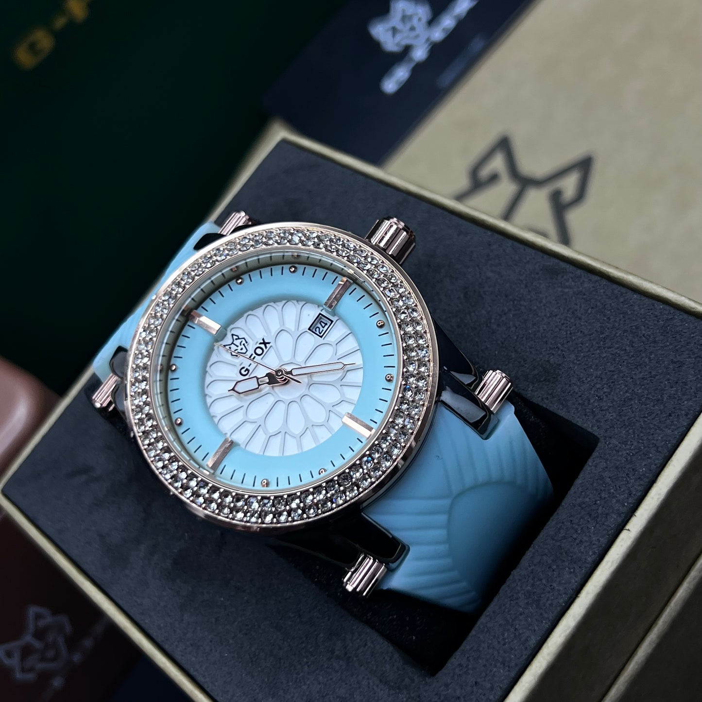 G FOX ORIGINAL x MULCO UNISEX SUMERGIBLE REF KRIPTO CUBANO-2288-AM