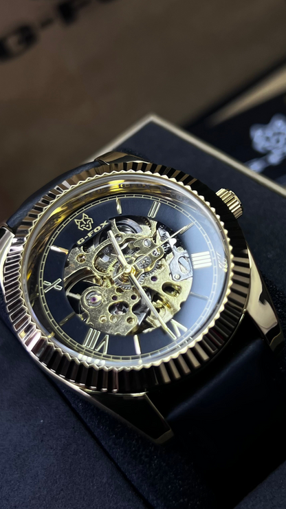 G FOX ORIGINAL x RLX SUMERGIBLE PARA HOMBRE AUTOMATICO REF-PRESIDENT 22013-NDN