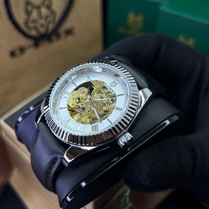 G FOX ORIGINAL x RLX SUMERGIBLE PARA HOMBRE AUTOMATICO REF-PRESIDENT 22013-NPB