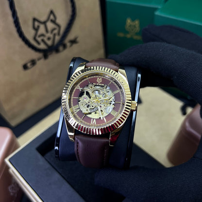 G FOX ORIGINAL x RLX SUMERGIBLE PARA HOMBRE AUTOMATICO REF-PRESIDENT 22013-CPC