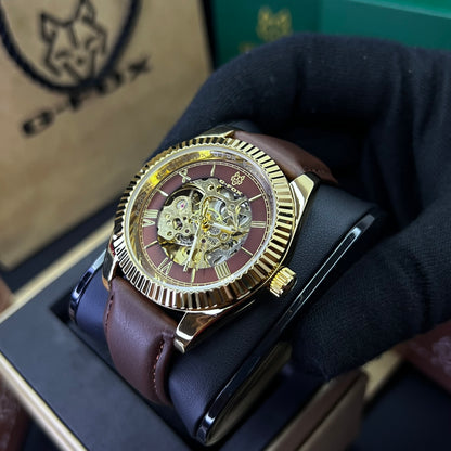 G FOX ORIGINAL x RLX SUMERGIBLE PARA HOMBRE AUTOMATICO REF-PRESIDENT 22013-CPC