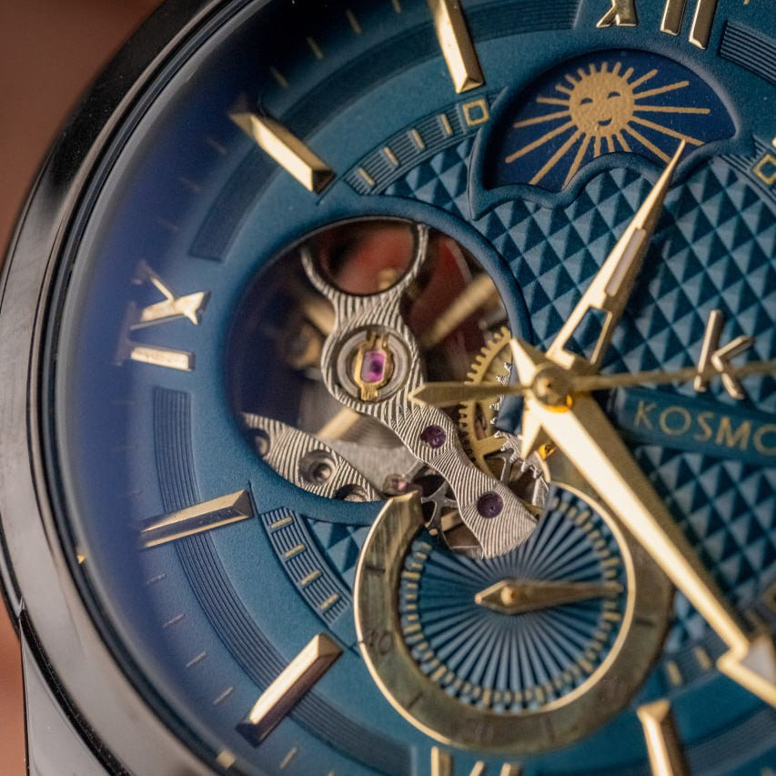 KOSMO AUTOMATICO PARA HOMBRE FASE LUNAR REF K805C-NV