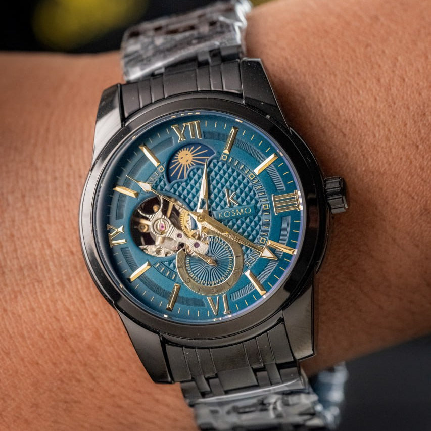 KOSMO AUTOMATICO PARA HOMBRE FASE LUNAR REF K805C-NV