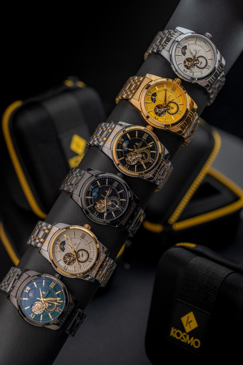 KOSMO AUTOMATICO PARA HOMBRE FASE LUNAR REF K805C-NA