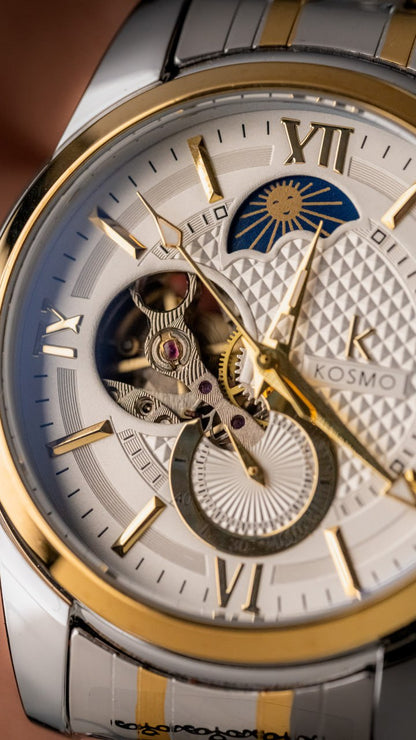 KOSMO AUTOMATICO PARA HOMBRE FASE LUNAR REF K805C-BB