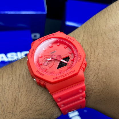 CASIO G-SHOCK PARA HOMBRE REF GA-2100HC-R