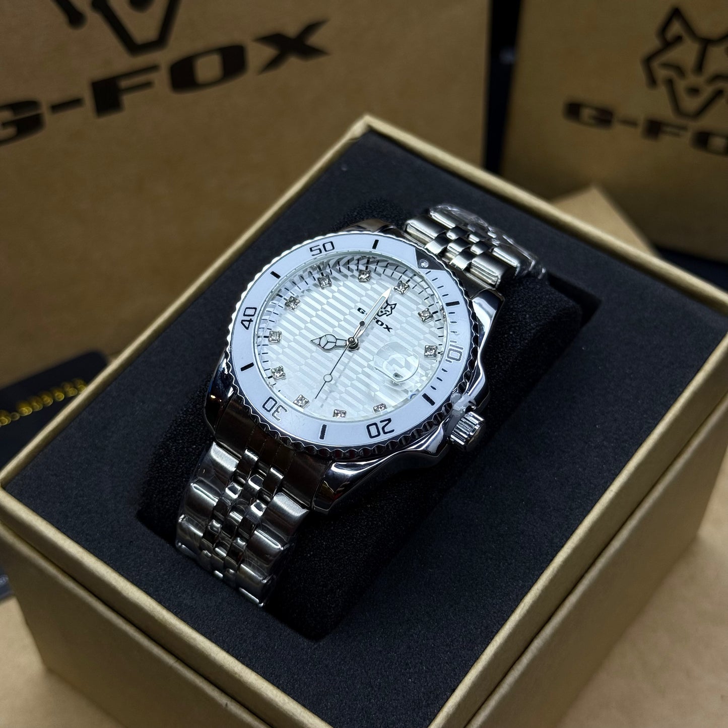 G FOX ORIGINAL x RLX SUMERGIBLE PARA HOMBRE REF-SUBMARINE 70582-BB