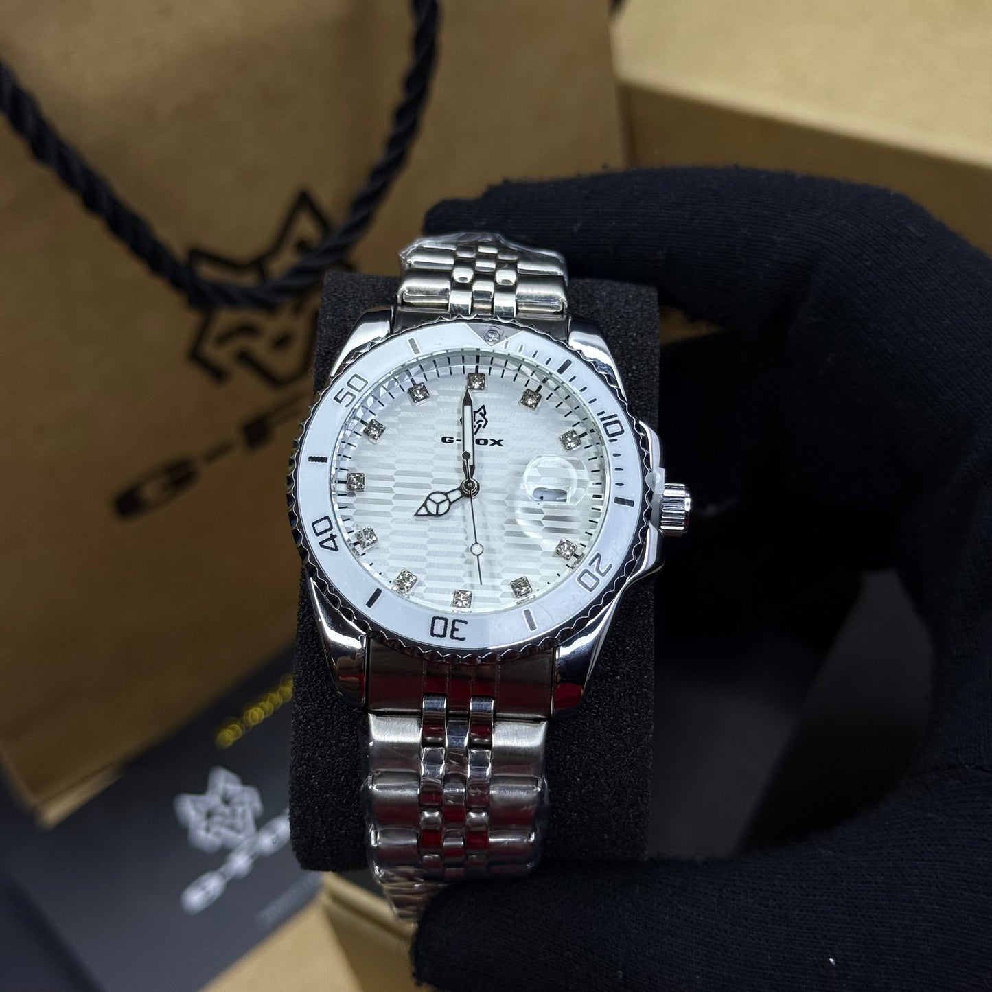 G FOX ORIGINAL x RLX SUMERGIBLE PARA HOMBRE REF-SUBMARINE 70582-BB