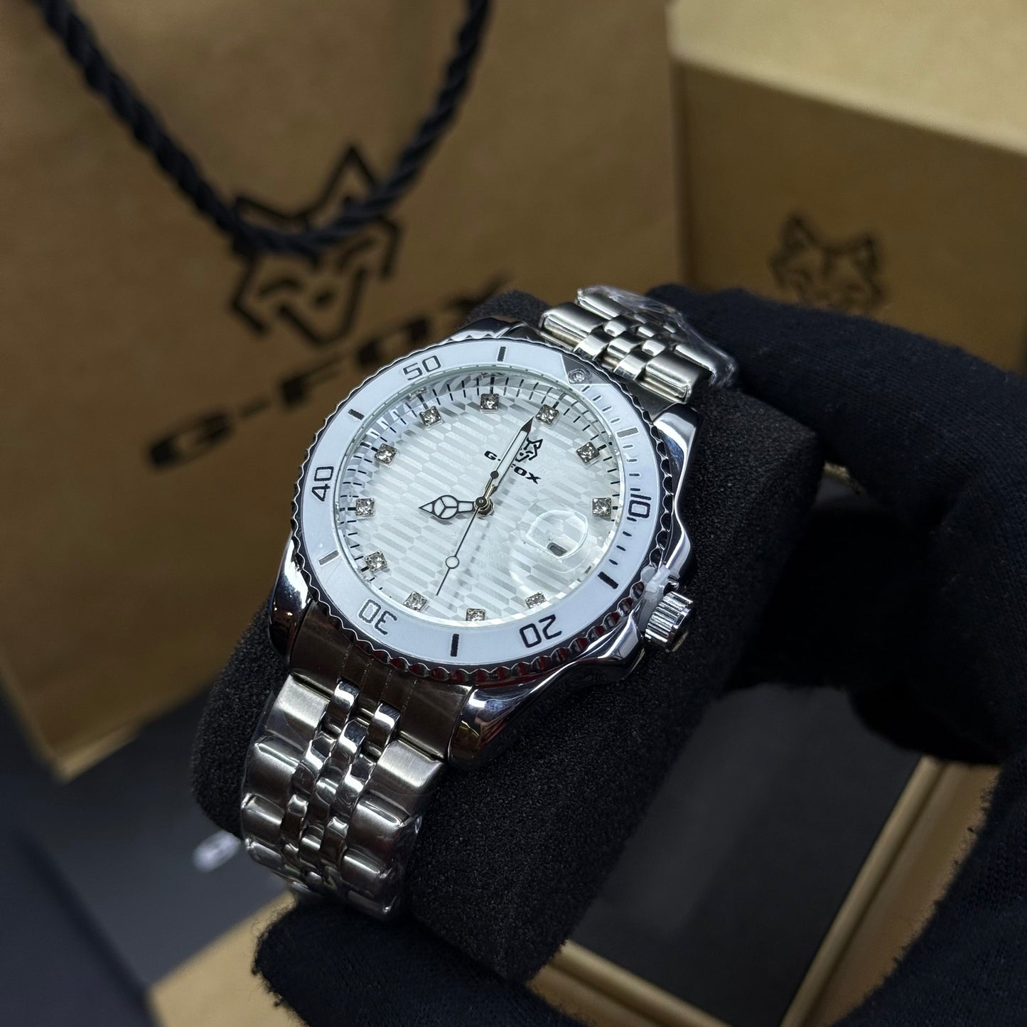 G FOX ORIGINAL x RLX SUMERGIBLE PARA HOMBRE REF-SUBMARINE 70582-BB