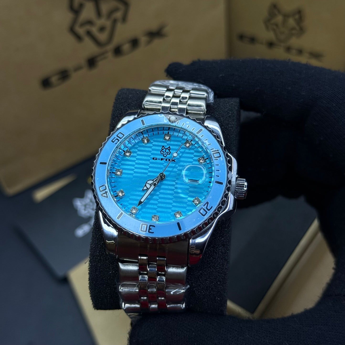 G FOX ORIGINAL x RLX SUMERGIBLE PARA HOMBRE REF-SUBMARINE 70582-PA