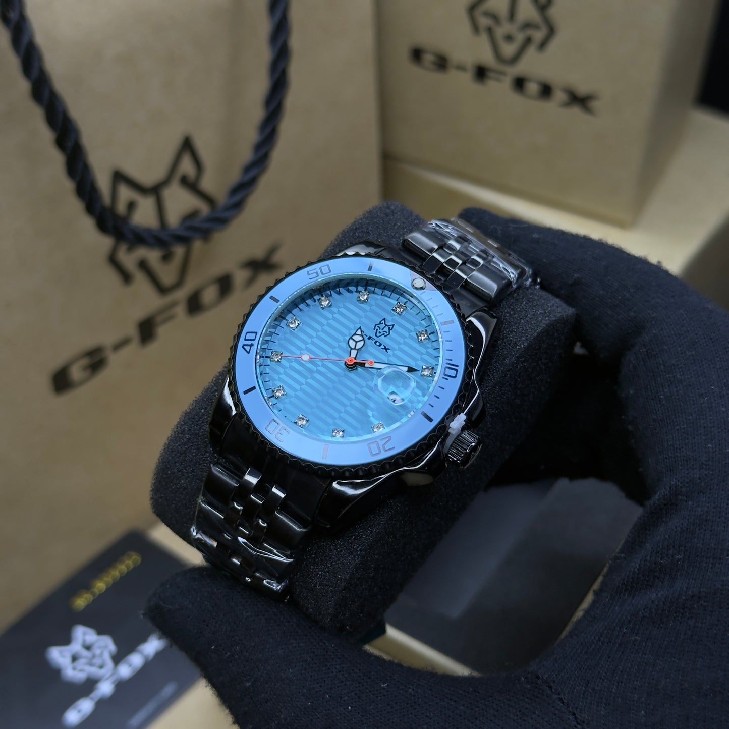 G FOX ORIGINAL x RLX SUMERGIBLE PARA HOMBRE REF-SUBMARINE 70582-NA