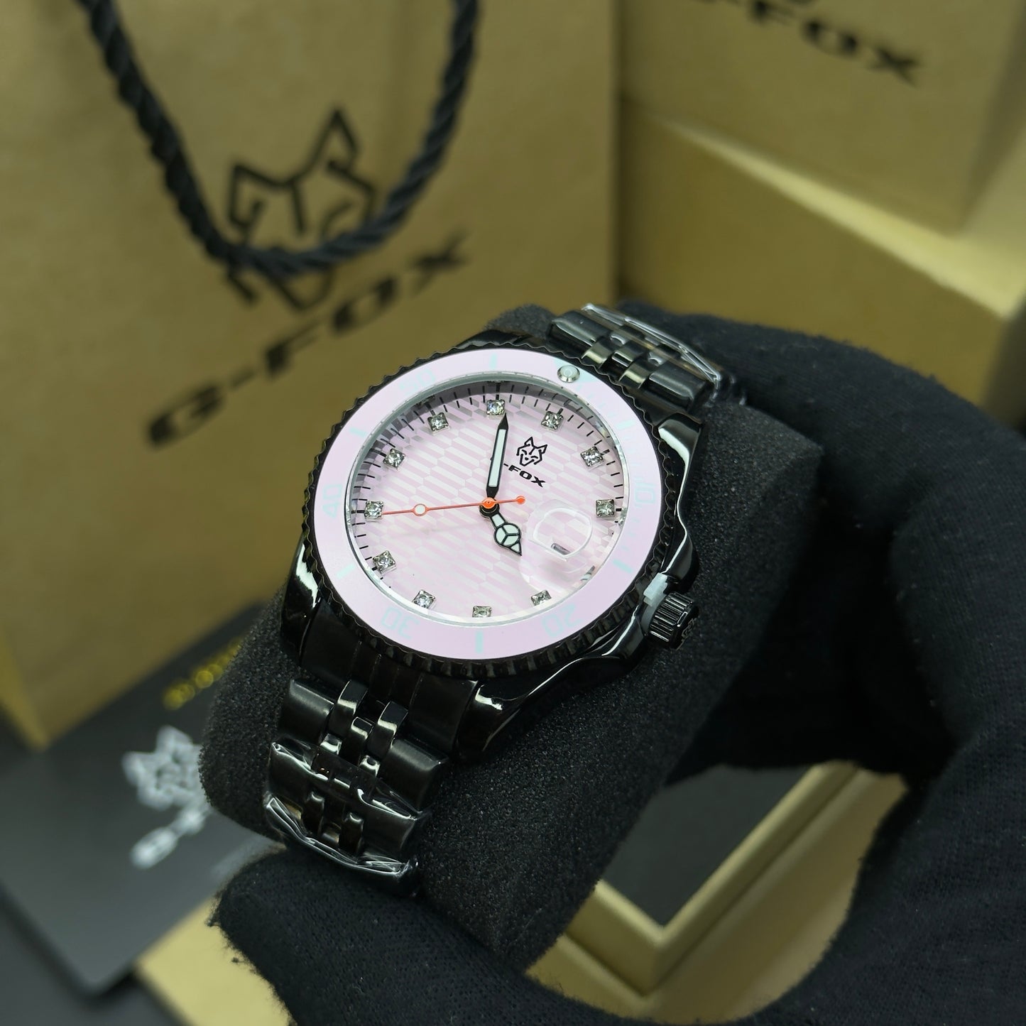 G FOX ORIGINAL x RLX SUMERGIBLE PARA HOMBRE REF-SUBMARINE 70582-NR