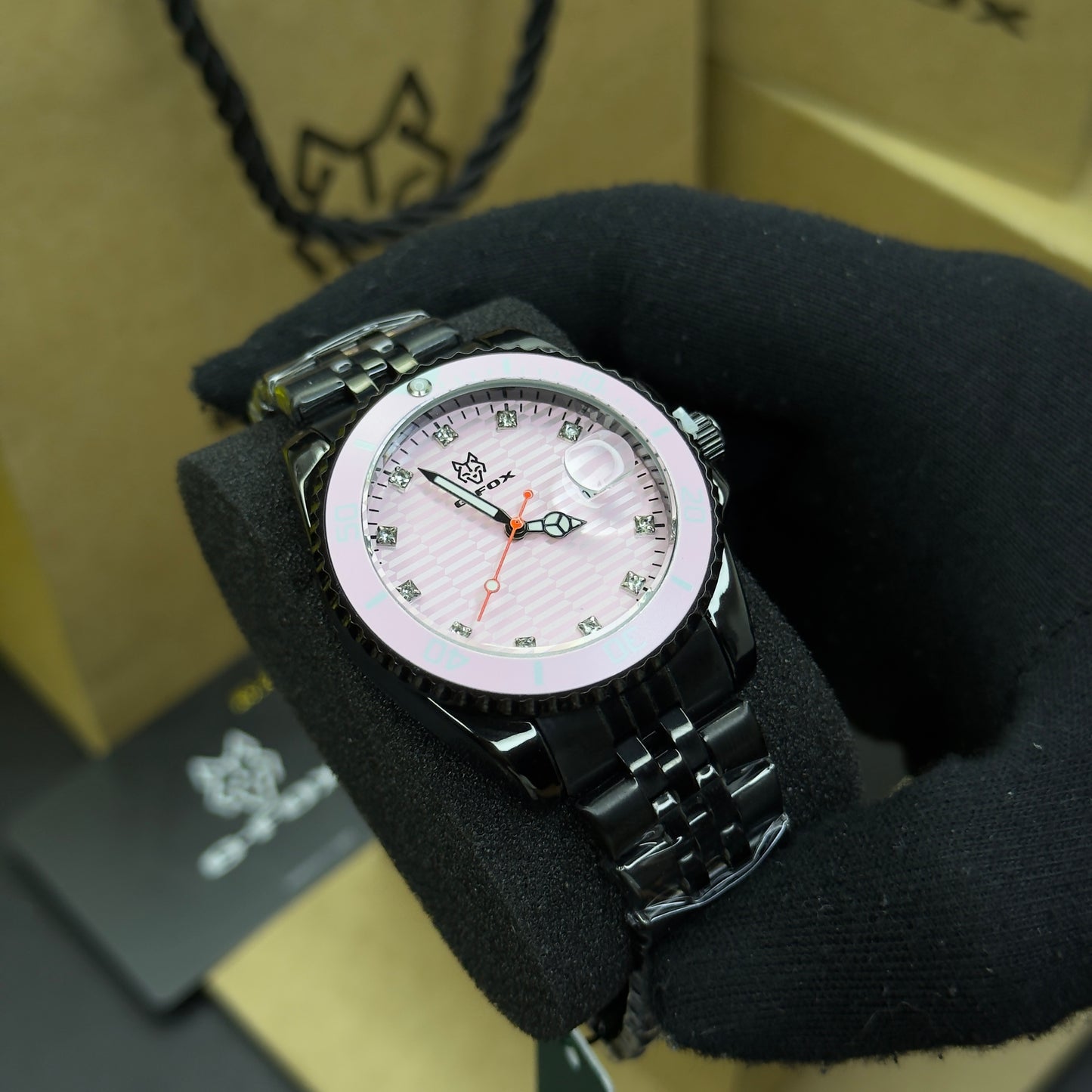 G FOX ORIGINAL x RLX SUMERGIBLE PARA HOMBRE REF-SUBMARINE 70582-NR