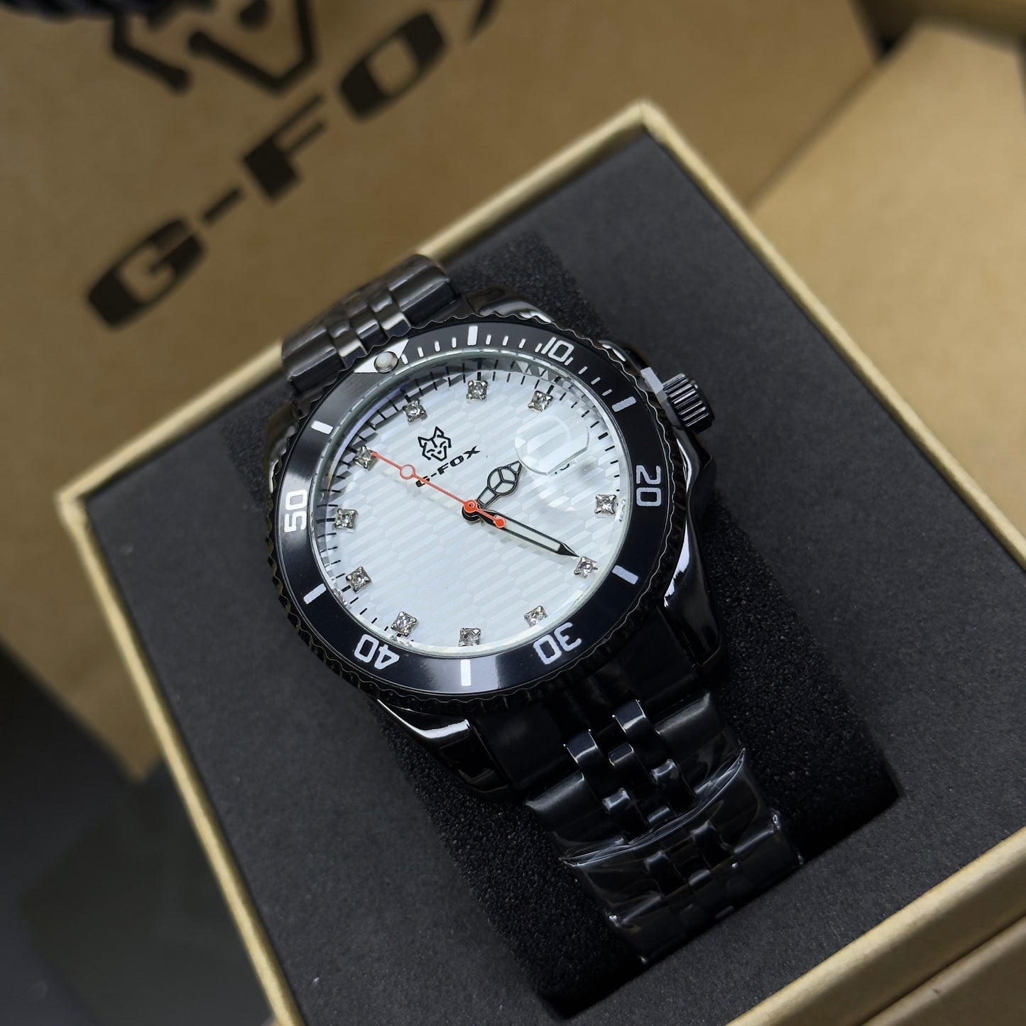 G FOX ORIGINAL x RLX SUMERGIBLE PARA HOMBRE REF-SUBMARINE 70582-NB