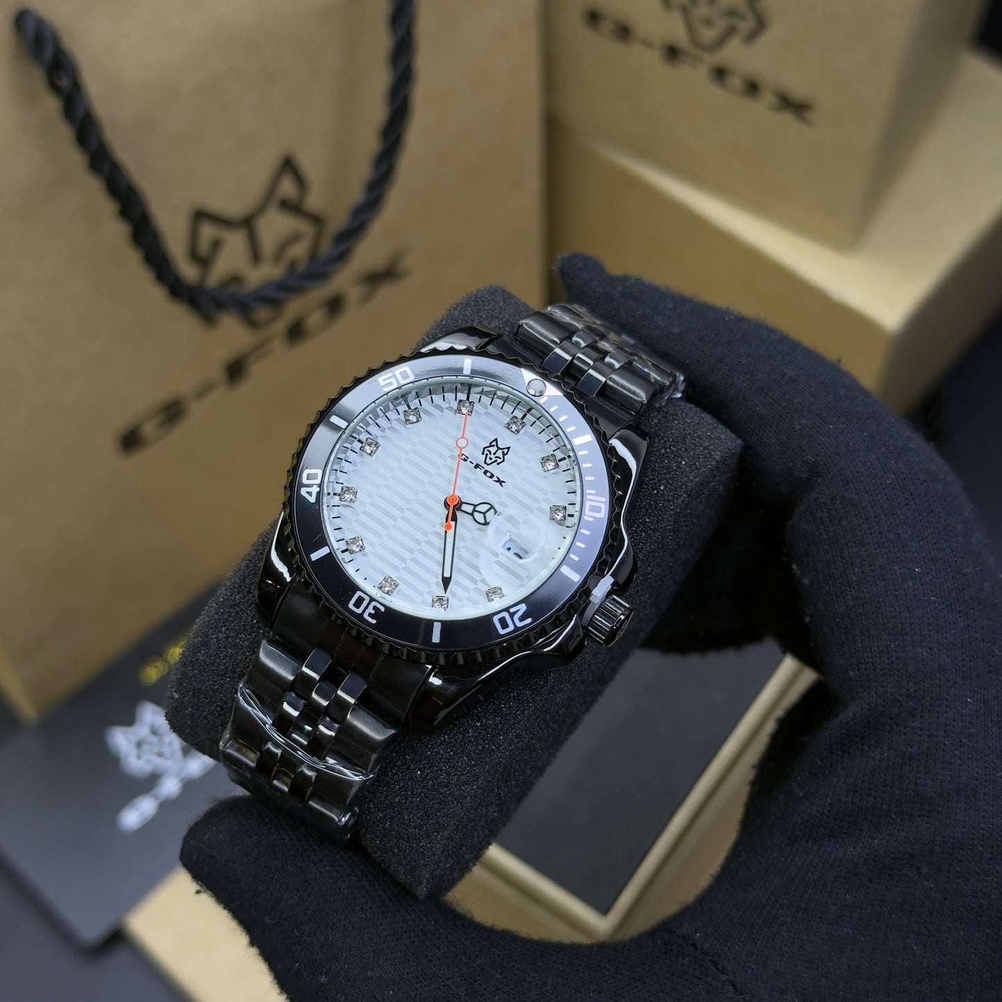 G FOX ORIGINAL x RLX SUMERGIBLE PARA HOMBRE REF-SUBMARINE 70582-NB