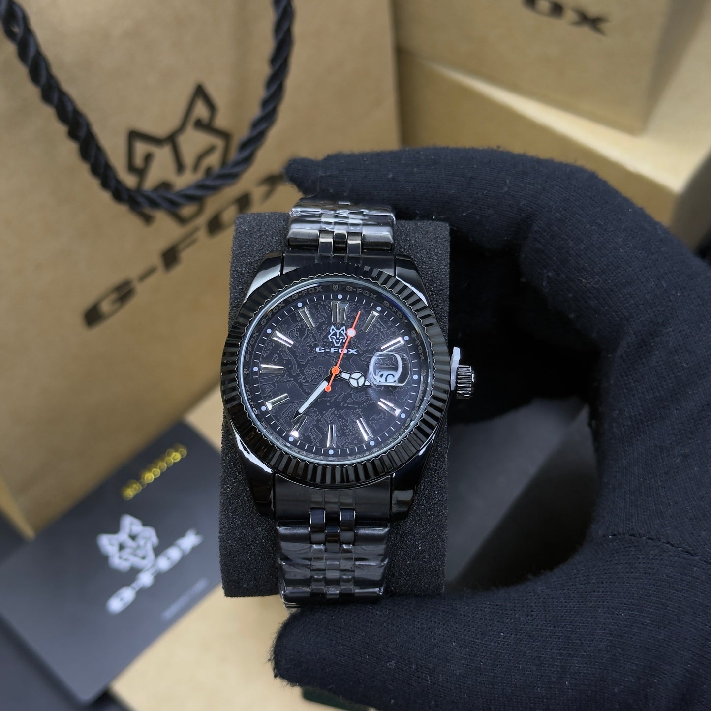 G FOX ORIGINAL x RLX SUMERGIBLE PARA HOMBRE REF-DAY DATE 22011-NN