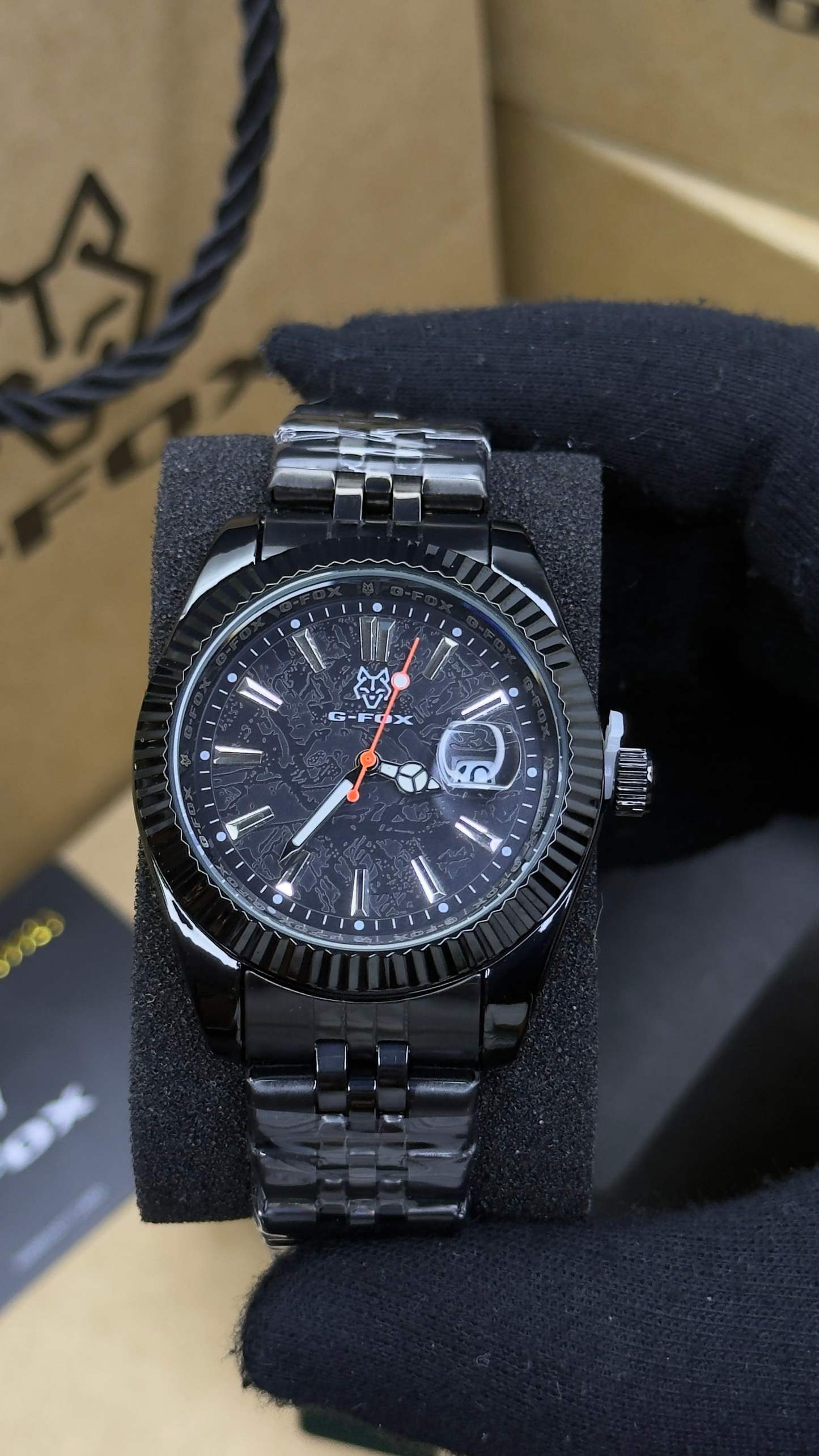 G FOX ORIGINAL x RLX SUMERGIBLE PARA HOMBRE REF-DAY DATE 22011-NN