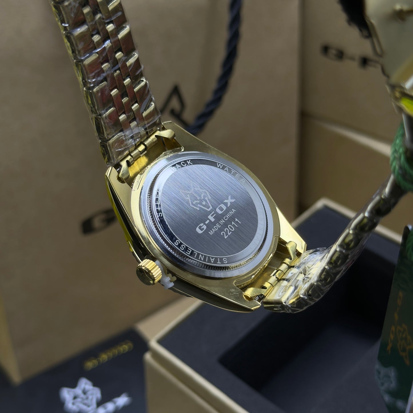 G FOX ORIGINAL x RLX SUMERGIBLE PARA HOMBRE REF-DAY DATE 22011-DB