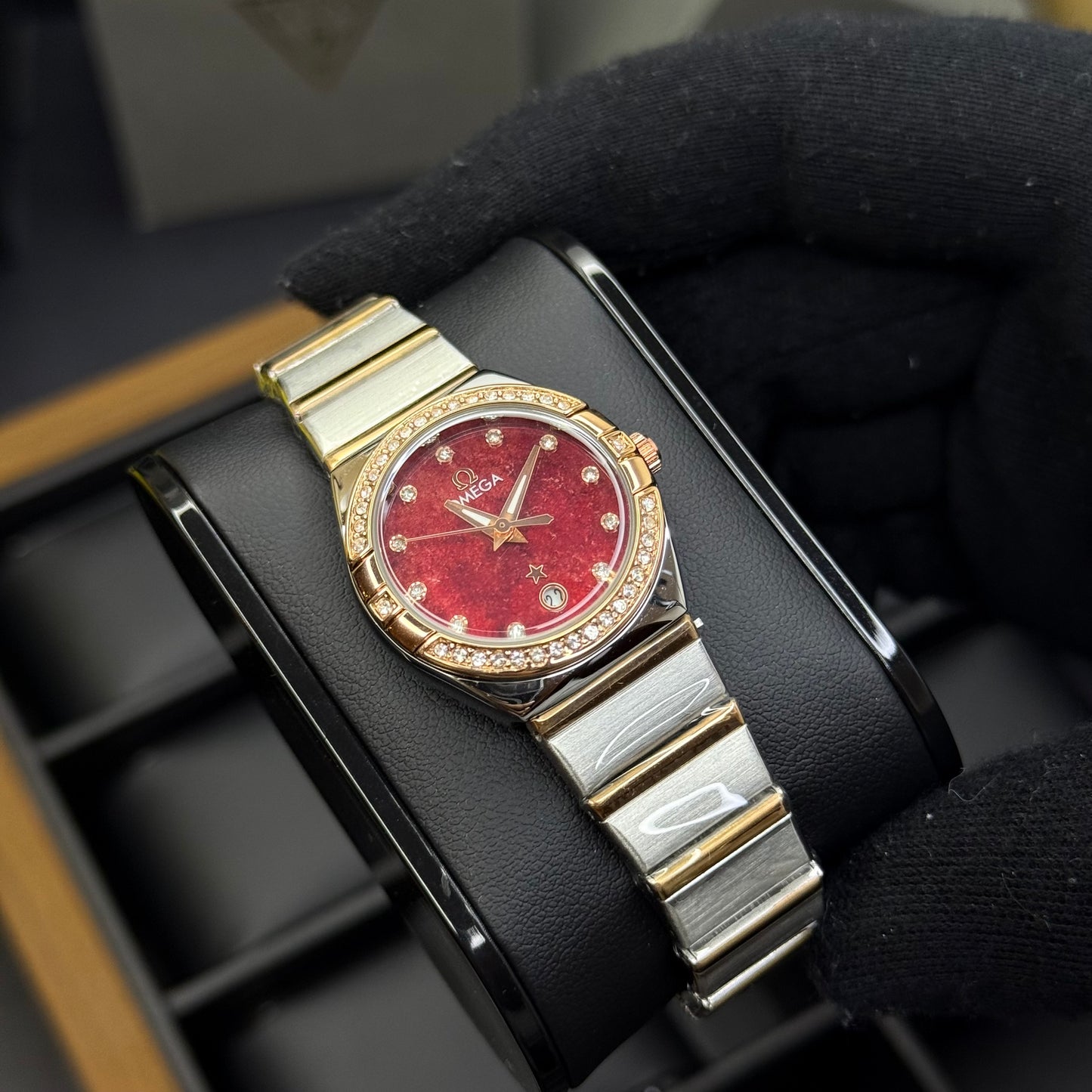 OMEGA CONSTELACION PARA DAMA REF-PR