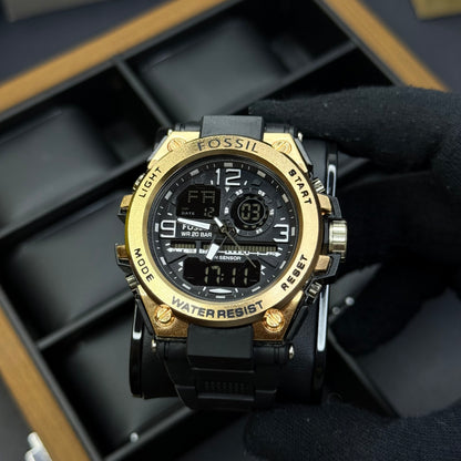 FOSSIL X G-SHOCK DOBLE HORA PARA HOMBRE REF-DN