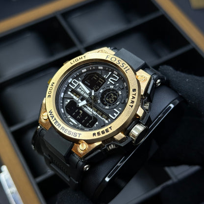 FOSSIL X G-SHOCK DOBLE HORA PARA HOMBRE REF-DN