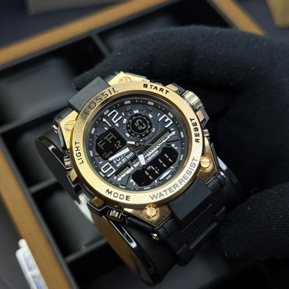 FOSSIL X G-SHOCK DOBLE HORA PARA HOMBRE REF-DN