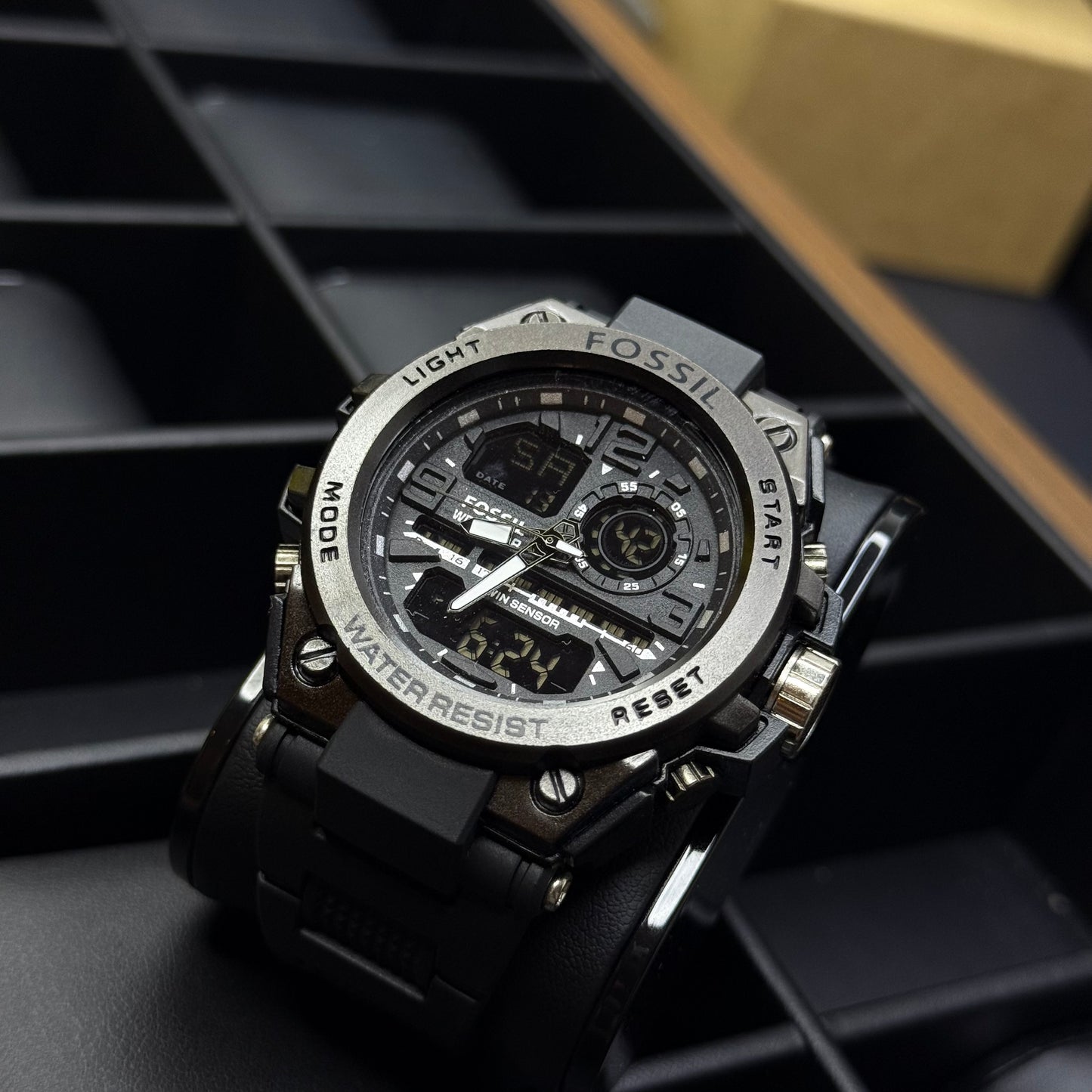FOSSIL X G-SHOCK DOBLE HORA PARA HOMBRE REF-NN
