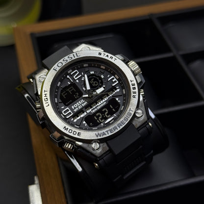 FOSSIL X G-SHOCK DOBLE HORA PARA HOMBRE REF-NPN
