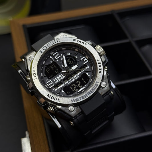 FOSSIL X G-SHOCK DOBLE HORA PARA HOMBRE REF-NPN