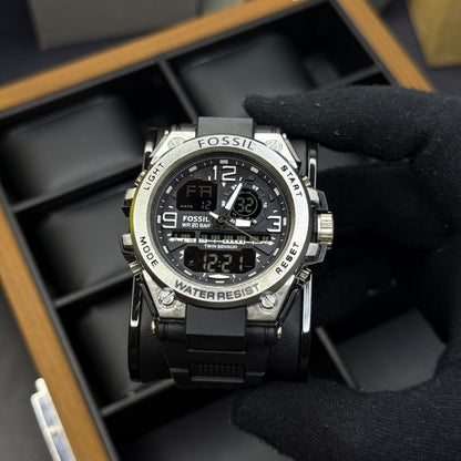 FOSSIL X G-SHOCK DOBLE HORA PARA HOMBRE REF-NPN