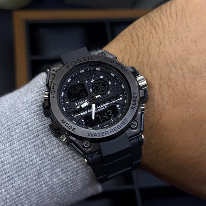 FOSSIL X G-SHOCK DOBLE HORA PARA HOMBRE REF-NN