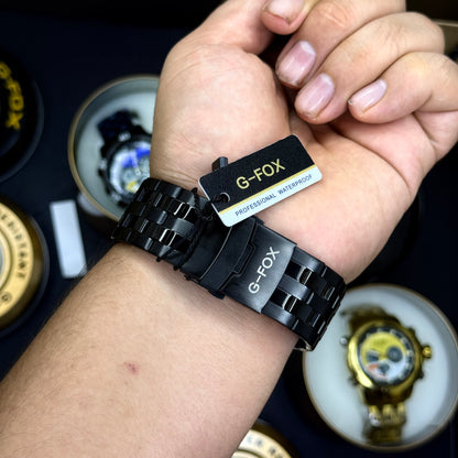 G FOX ORIGINAL DOBLE HORA POR INVICTA SUMERGIBLE PARA HOMBRE REF-1976-NA